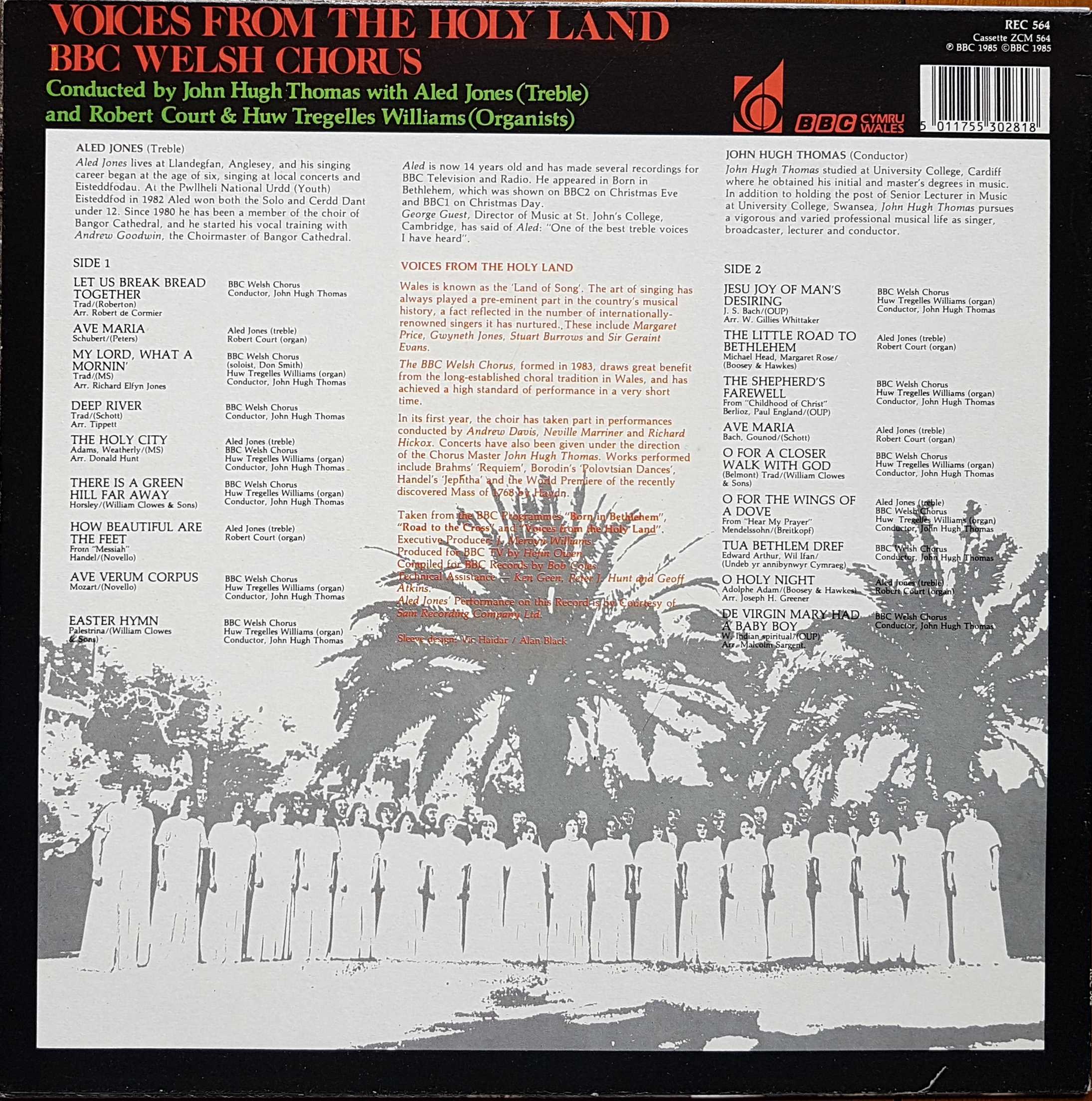 Picture of REC 564 Voices from the Holy Land by artist Various from the BBC records and Tapes library